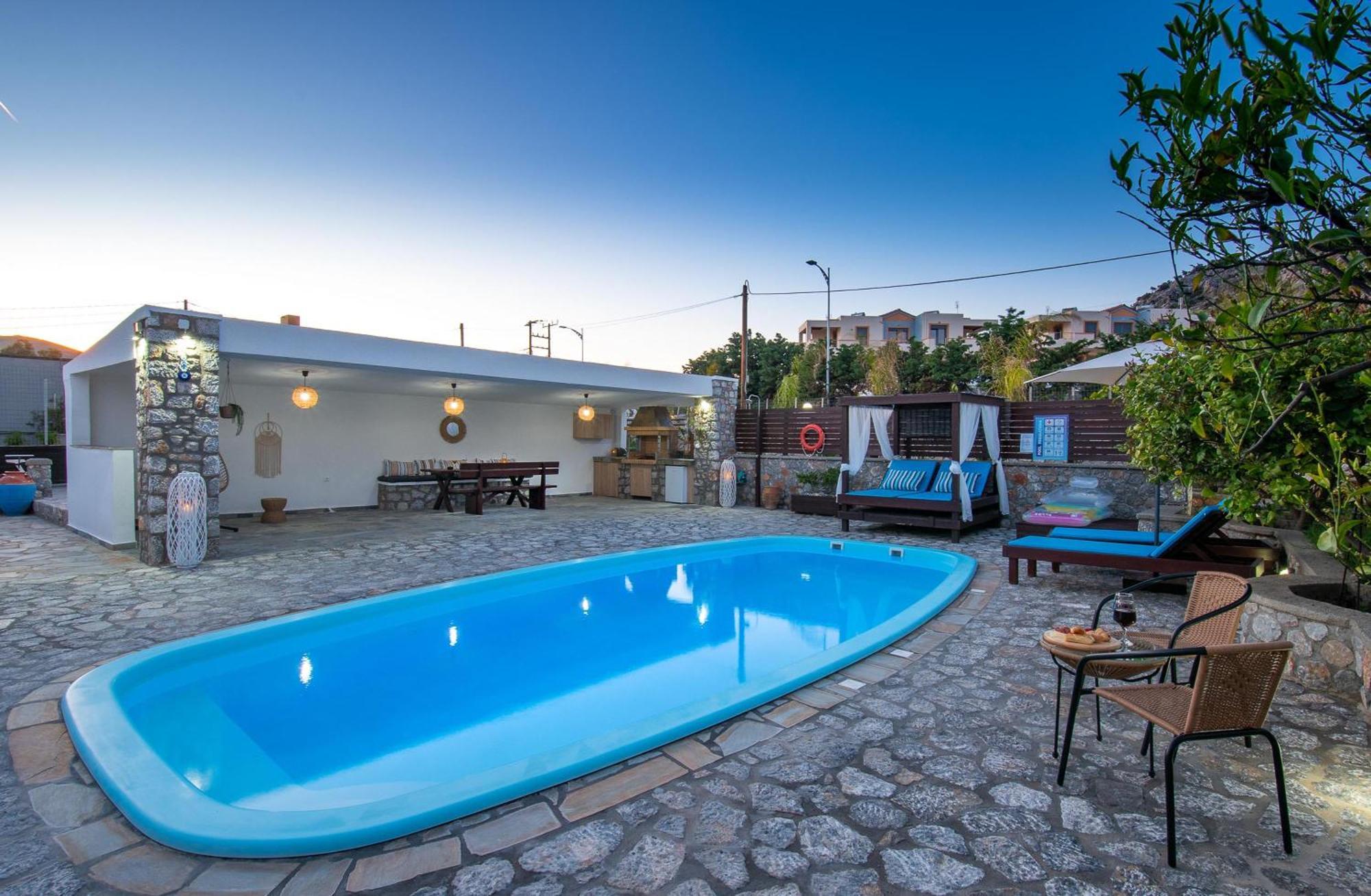Maripaul Family Villa Lárdosz Kültér fotó
