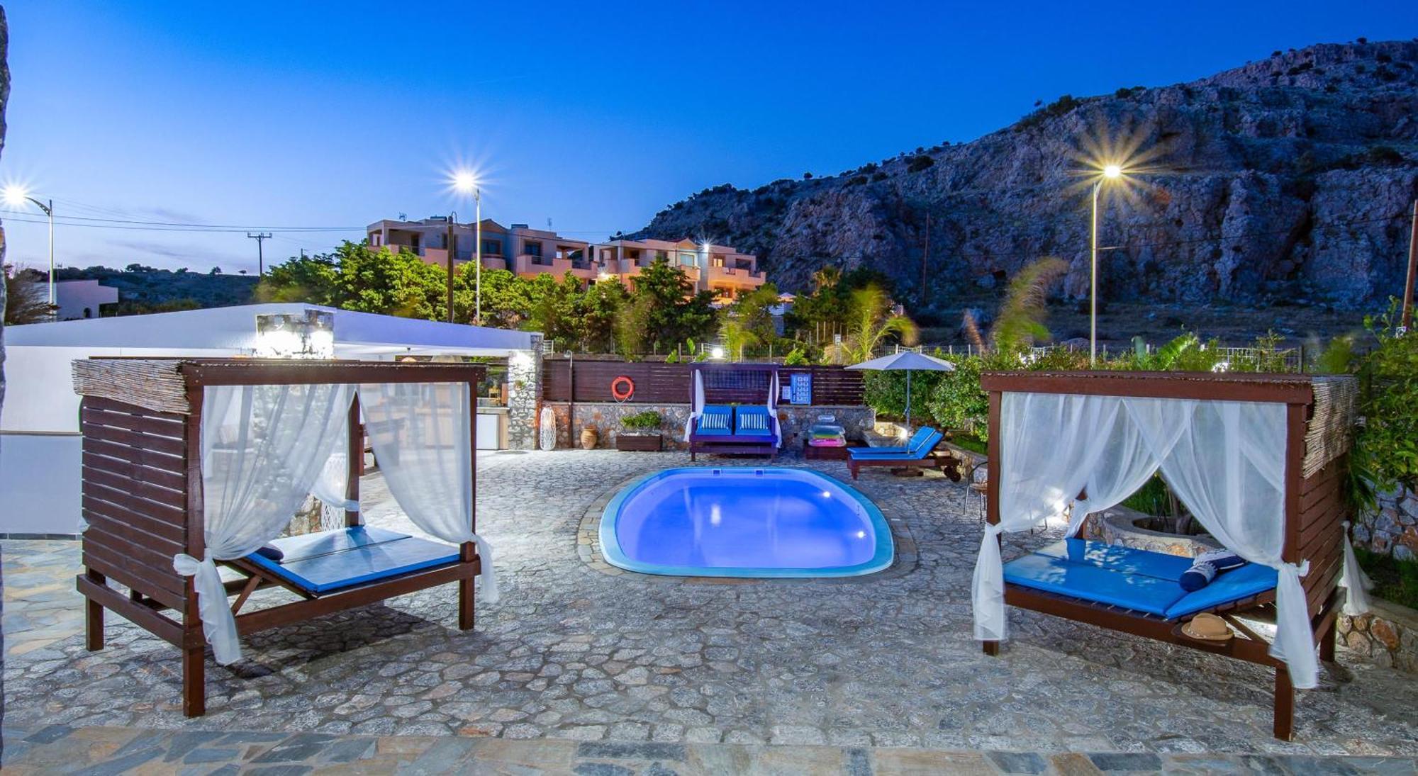 Maripaul Family Villa Lárdosz Kültér fotó