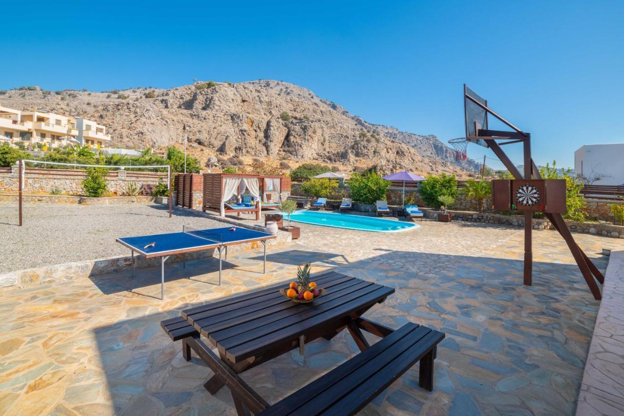 Maripaul Family Villa Lárdosz Kültér fotó